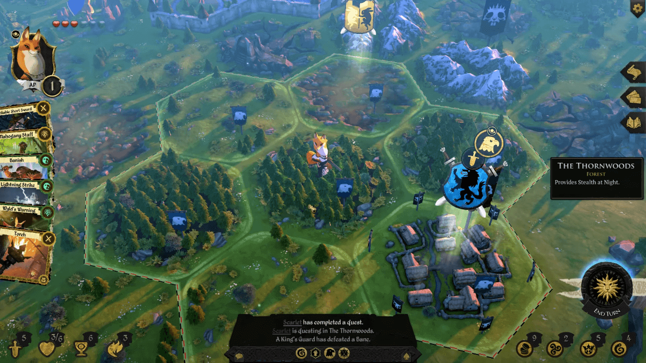 Armello is a turn-based strategy, board game, role-playing game, and even a collectible card game all in one.