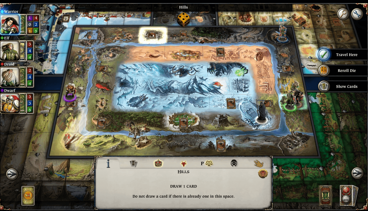 Talisman: Digital Edition with the included DLC turns into a challenging open-world role-playing game.