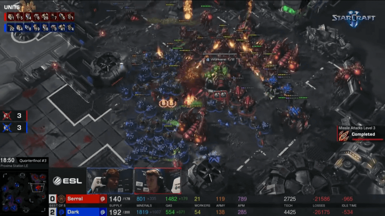 Let that Serral lost, but he played like a lion.